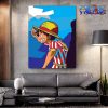 one piece luffy see 3d wall art 123 - One Piece Gifts