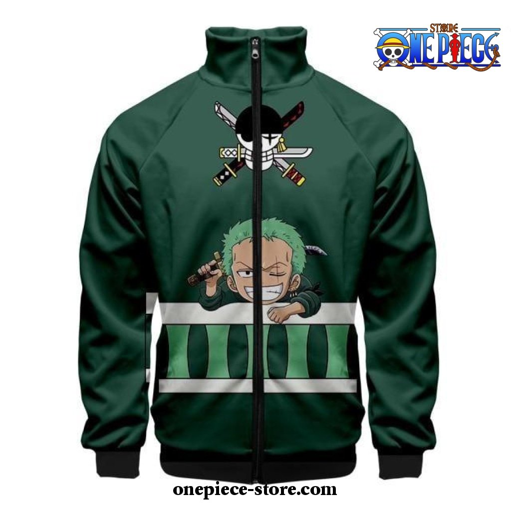 one piece roronoa zoro 3d jacket xxs 233 - One Piece Gifts