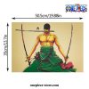 one piece roronoa zoro three sword kraft paper poster 814 - One Piece Gifts