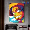 one piece wall art ace 3d canvas 446 - One Piece Gifts