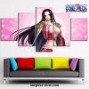 sexy 5 pieces one piece boa hancock canvas wall art 464 - One Piece Gifts