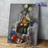 silvers rayleigh luffy one piece wall art with framed 340 - One Piece Gifts